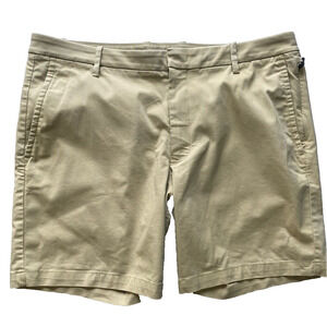 Kit Ace Mens Shorts Size 36 Tan Khaki Chinos Preppy Summer Resort Wear 7" Inseam